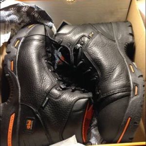 Men’s Timberland Pro Construction Leather Boots